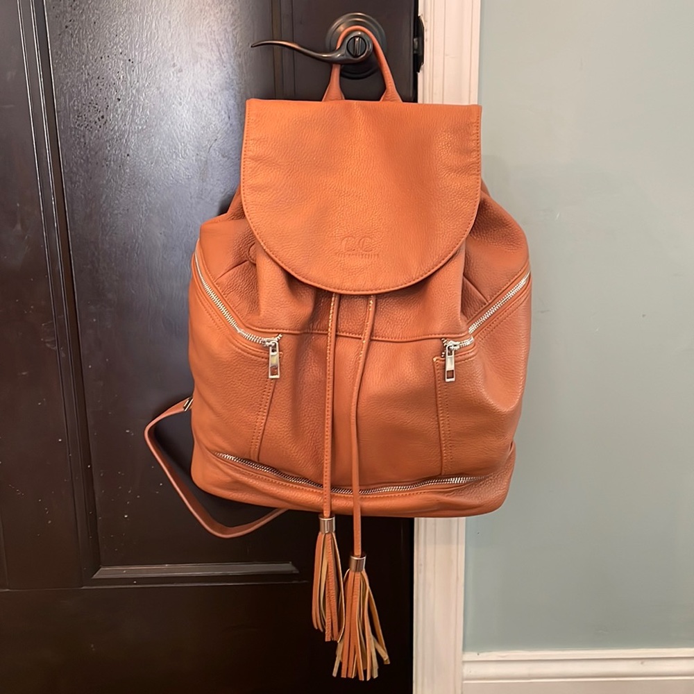 Citi Collective Journey Diaper Bag - Vintage Tan - Convertible Backpack